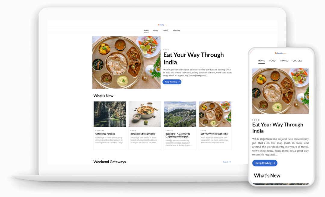 WordPress Blog Development for Cleartrip