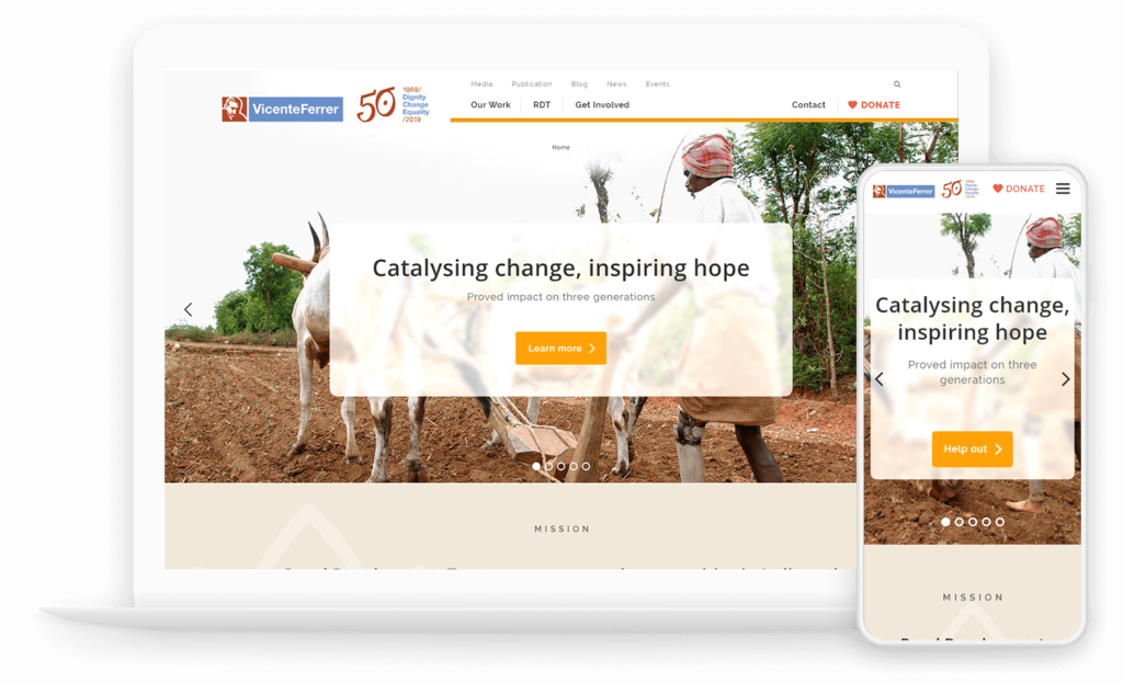 Rural Development Trust Website Portfolio