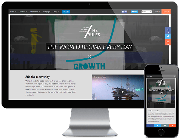 The Rules – Online Community of Activists, Writers and Designers