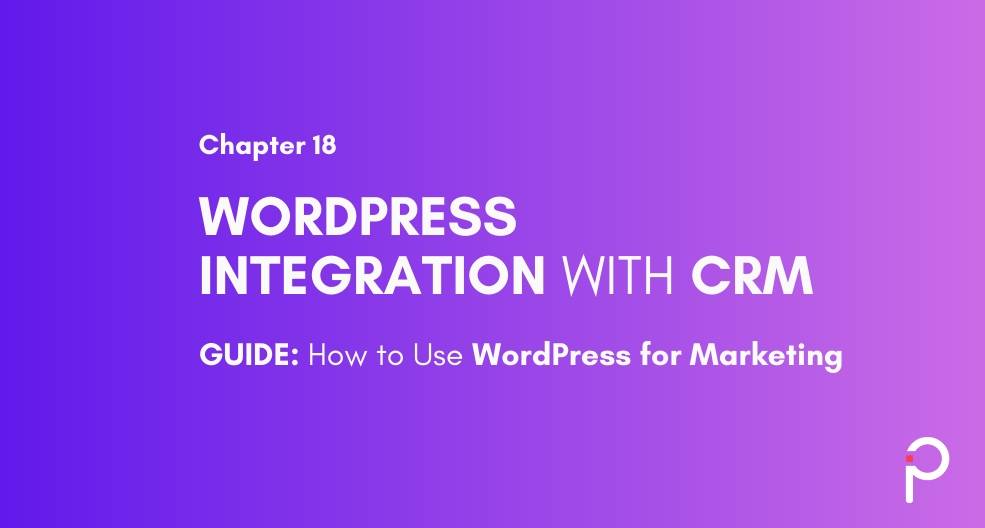 WordPress CRM integration