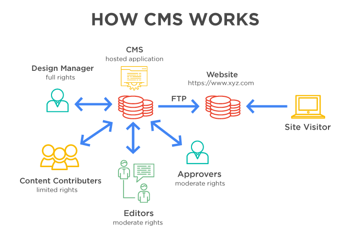 How CMS works - Getting started with WordPress