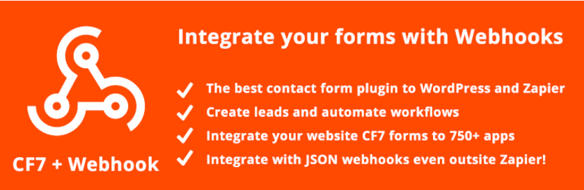 WordPress contact form 7 webhook for Zapier